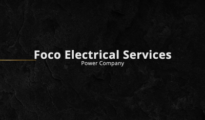 Electrical Services Introduction Business Card