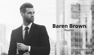 House Agent Personal Introduction Business Card