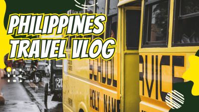 Travel Blogger Philippines YouTube Thumbnail
