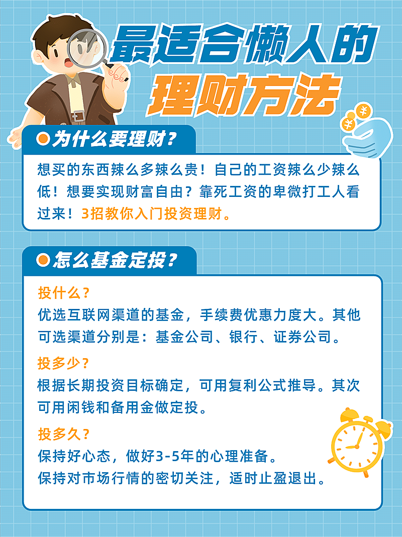 基金理财投资分享小红书封面配图