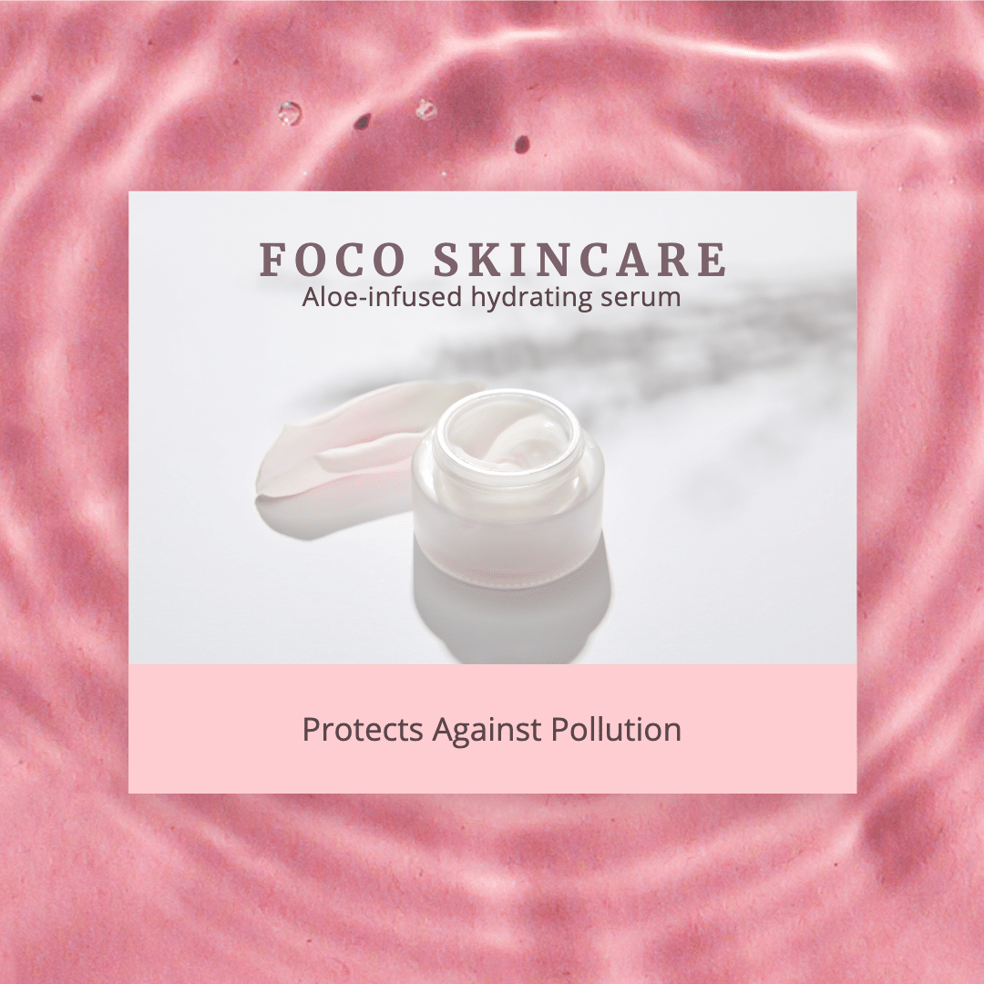 Skincare Protects Against Pollution Ecommerce Product Image