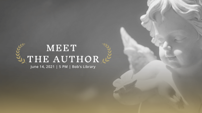 Minimalist Angel Typesetting Facebook Event Cover