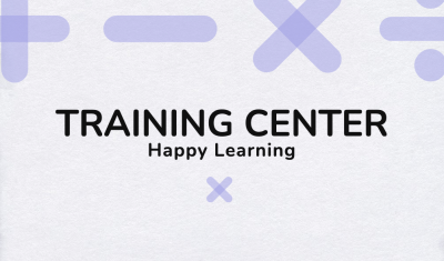 Minimalist Training Teacher Introduction Business Card