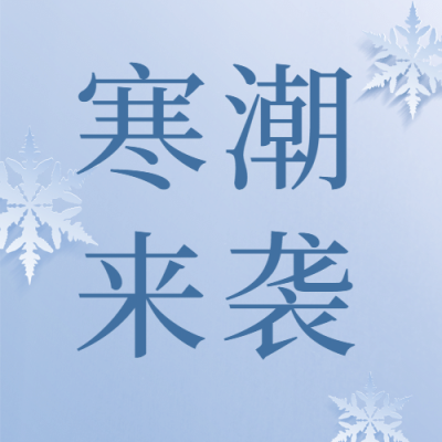 大雪节气祝福剪纸风插画公众号次图