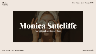 Simple Skincare Products Display YouTube Cover