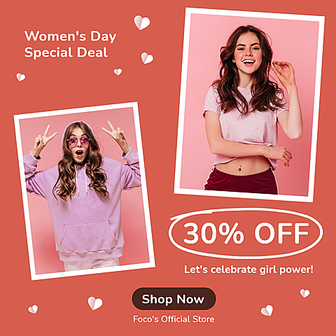 Women’s Day Special Deal Ecommerce Story