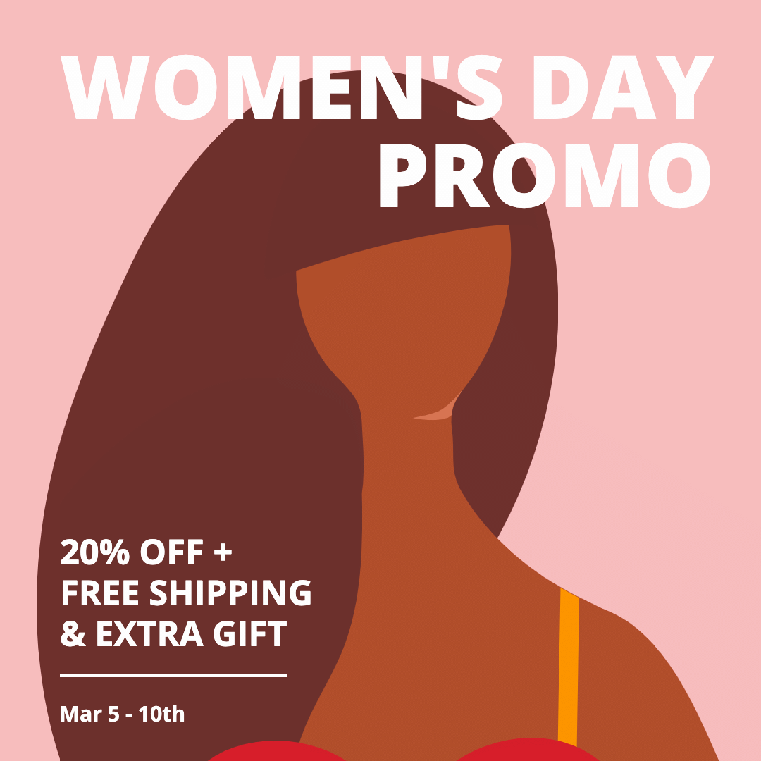 Literary Women's Day Discount Promo Ecommerce Story