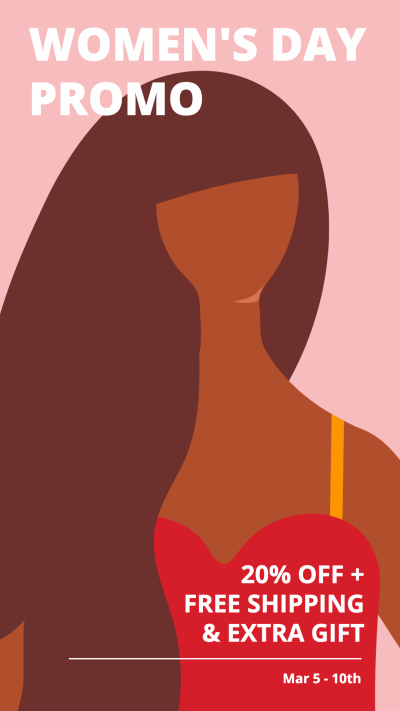 Women's Day Promo Sale Ecommerce Story