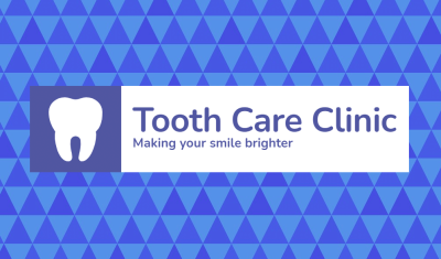 Dentist Tooth Care Service Introduction Business Card
