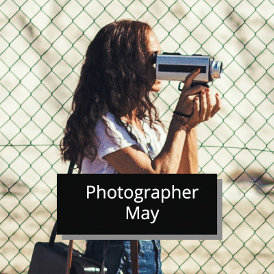 Simple Female Photographer Instagram Post