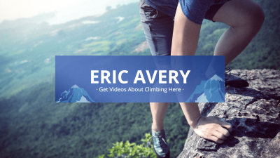 Simple Outdoor Exercise Climbing Blogger YouTube Cover