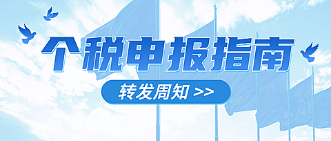 个税申报民生政策政务公众号首图