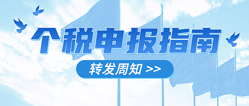 个税申报民生政策政务公众号首图