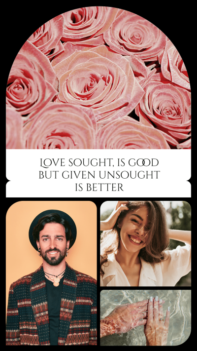 Literary Couple Personal Display Quotes Instagram Story