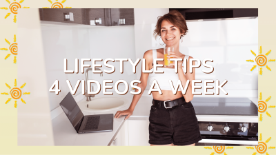 Simple Fresh Lifestyle Tips YouTube Cover