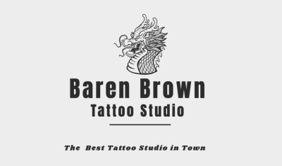 Tattoo Studio Introduction Business Card