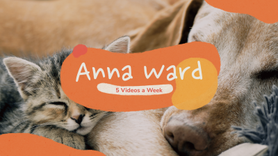 Pet Blogger Channel YouTube Cover