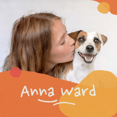 Refreshing Handwritten Girl Pet Kissing Instagram Post