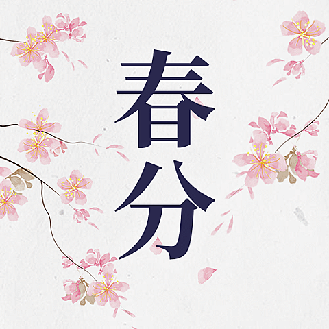 春分节气问候祝福手绘公众号次图
