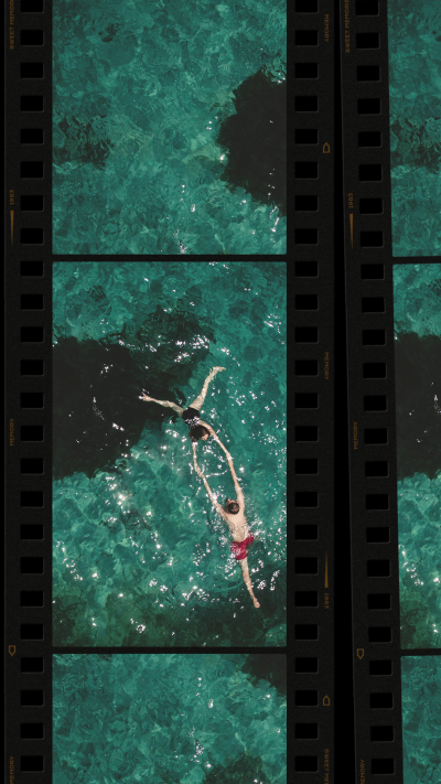 Fashion Swimming Pool Film Simulation Instagram Story