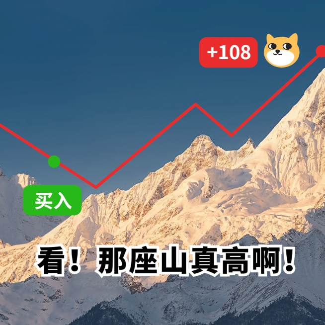 基金理财股票投资曲线涨山峰表情包预览效果