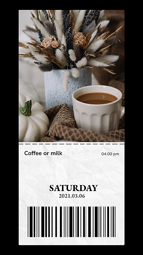 Literary Beverages Promotion Graphic Layout Ecommerce Story