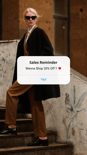 Street Style Fashion Women's Wear Promotion Ecommerce Story预览效果