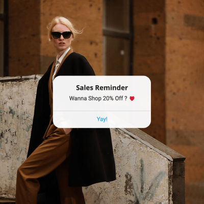 Interface Simulation Fashion Women's Wear Promotion Ecommerce Product Image