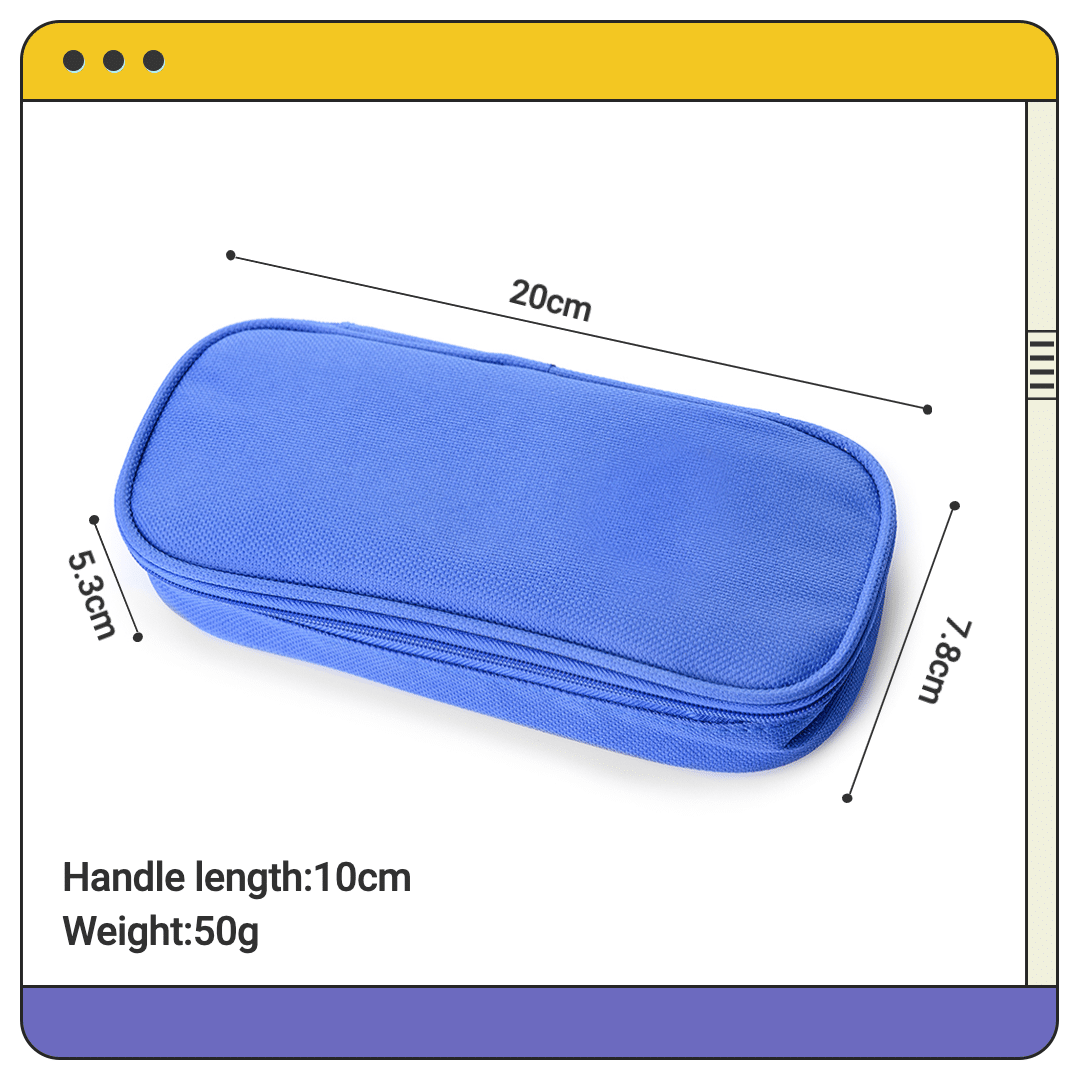 Color Frame Simple Pencil Case Display Ecommerce Product Image预览效果