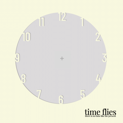 Clock layout Instagram post