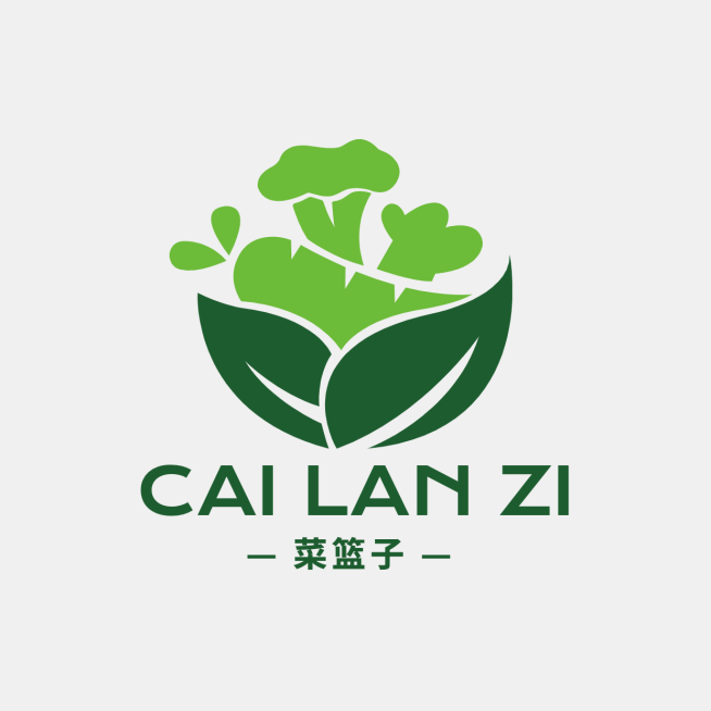 食品生鲜品牌宣传清新logo预览效果
