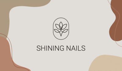 Nail Salon Introduction Propaganda Business Card