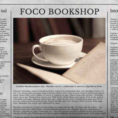Retro Style Bookshop Promotion Sales Ecommerce Product Image