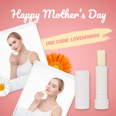 Literary Style Mother's Day Lipstick Discount Ecommerce Product Image