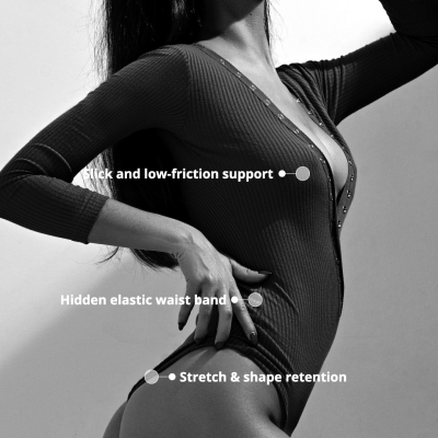 Black Filter Simple Yoga Suit Promotion Ecommerce Product Image