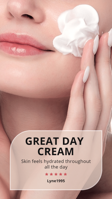 Fashionable Facial Make Up Cosmetic Description Ecommerce Story预览效果