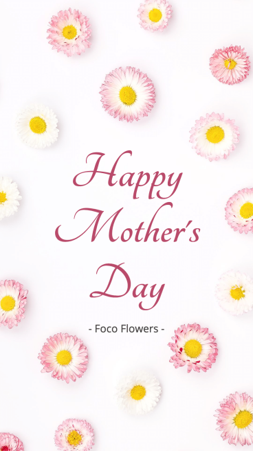 Literary Fresh Style Mother's Day Flower Shop Promotion Ecommerce Story预览效果