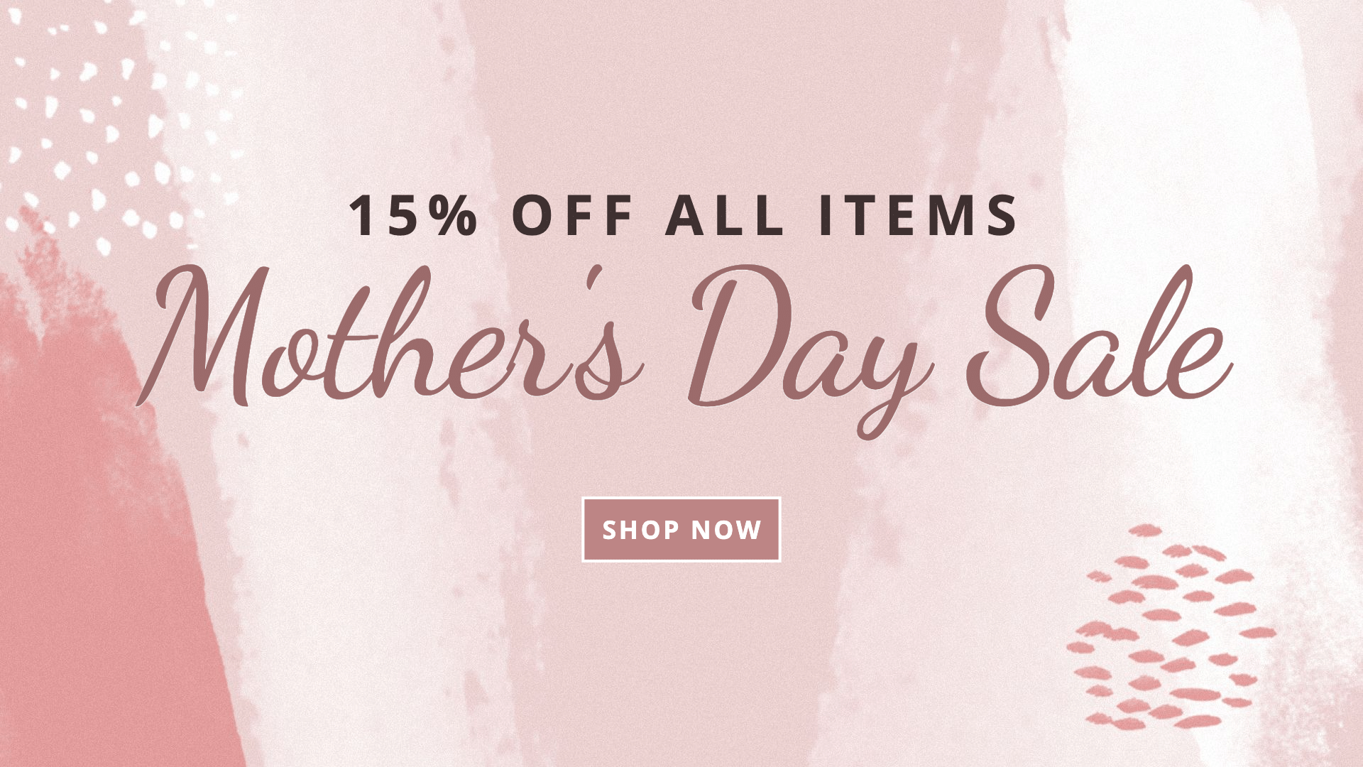 Cute Optical Shop Mother's Day Discount Ecommerce Banner