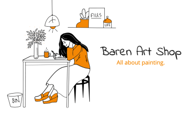 Painter Personal Skills Introduction Business Card