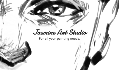 Painter Personal Vocational Skills Introduction Business Card