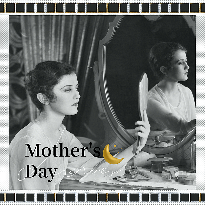 社交封面类图片标记模版-母亲节3