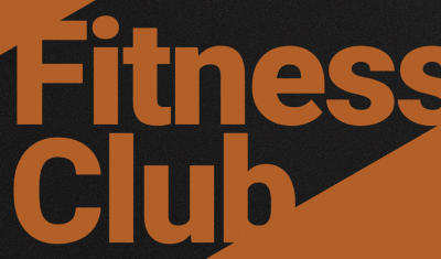 Fitness Club Information Propaganda Business Card