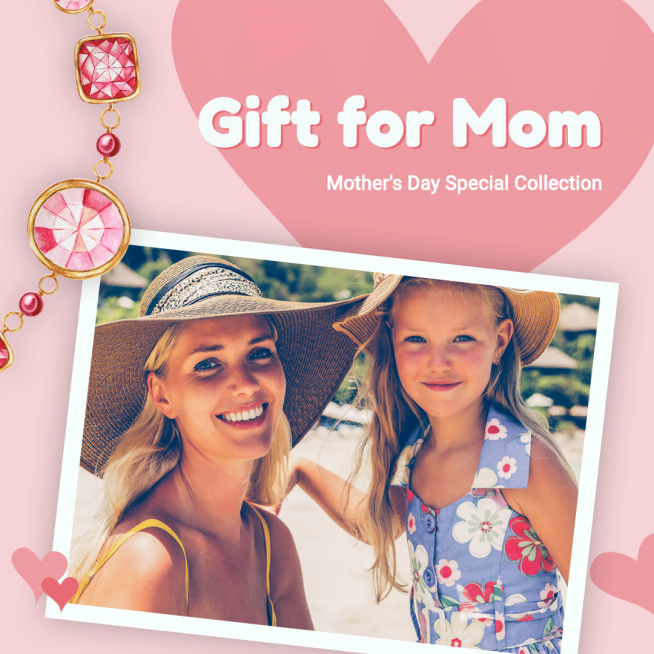 Mother's Day Promo Accessories and Jewelry Polaroid Ecommerce Product Image 预览效果
