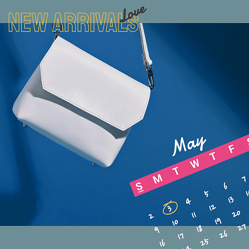 Women's Handbag Purse New Product Arrival Mark Template