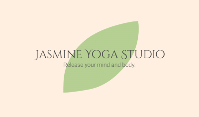 Yoga Instructor Personal Introduction Business Card