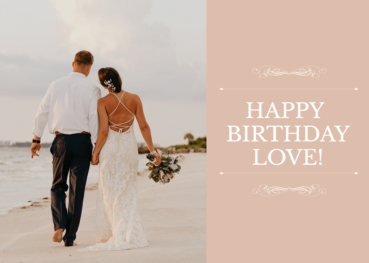 Literary Lover's Birthday Festival Blessing Card
