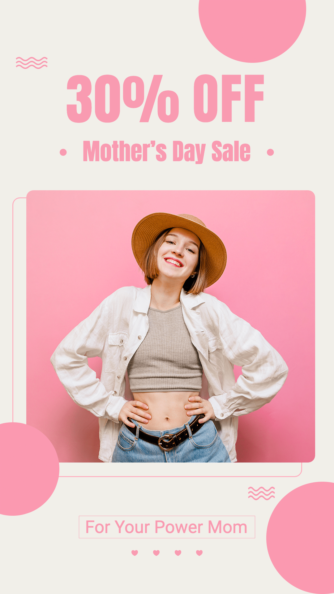 Mother's Day Women's Fashion Sale Ecommerce Story