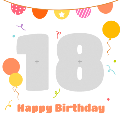 Creative Birthday Number Photos Upload Instagram Post