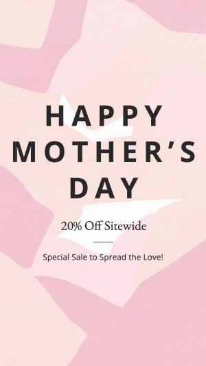 Mother's day ecommerce story