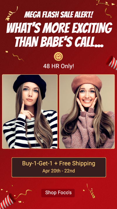 Creative Clothing Promotion Flash Sale Ecommerce Story Image